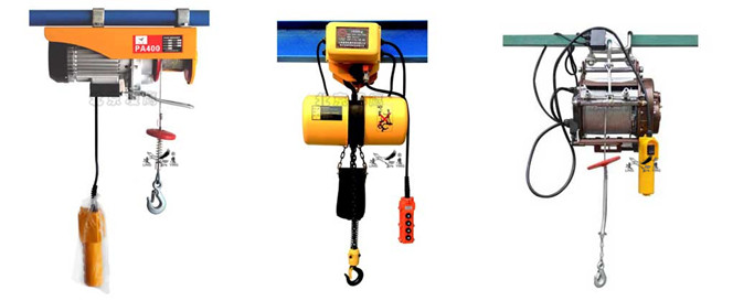 300公斤電動(dòng)葫蘆拼圖